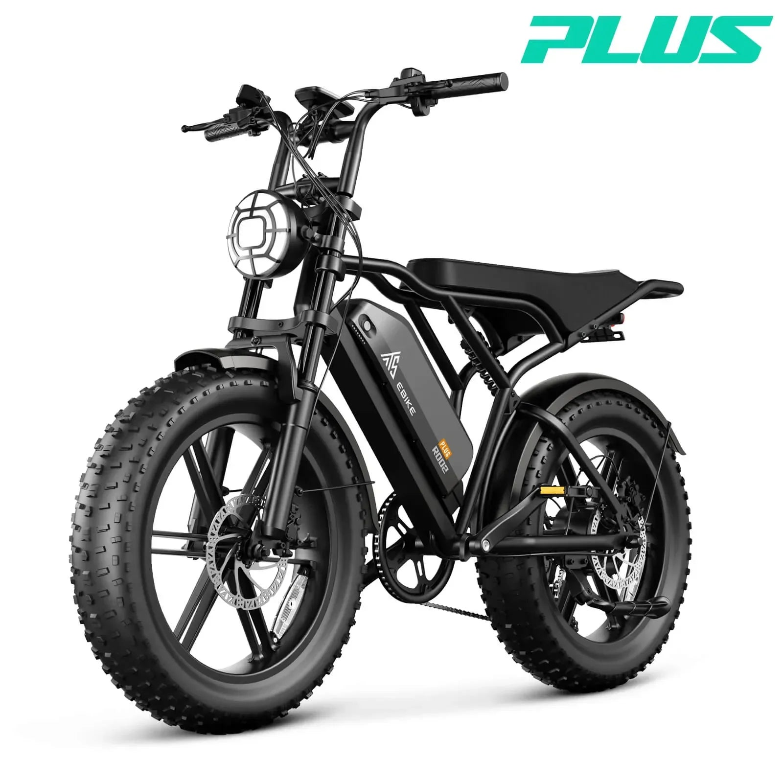 20'' 1500W Full Suspension Moped-style Electric Bike