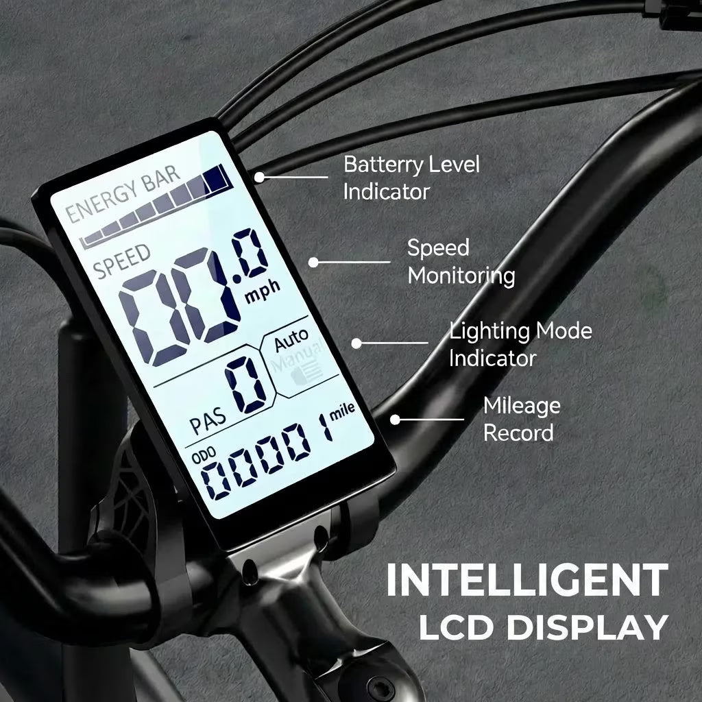 W-Apenet All-Terrain 1500W Peak Motor Electric Bike – 34 MPH Range 40-70 Miles, 48V Removable Battery, Dual Suspension & Fat Tires for Off-Road & City Adventures, Turn Signals & Brake Ligh,UL2849