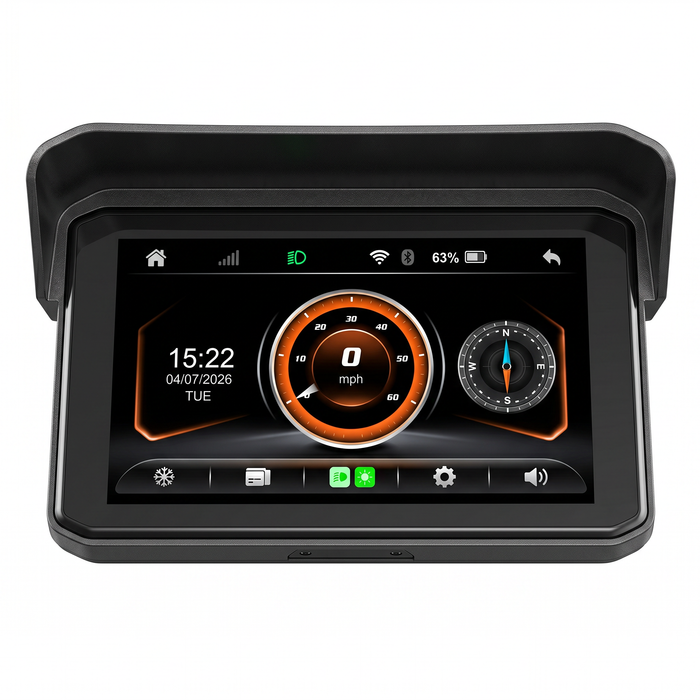 HIEHA® SU8 2.0 E-Bike CarPlay Touch Screen Dashboard