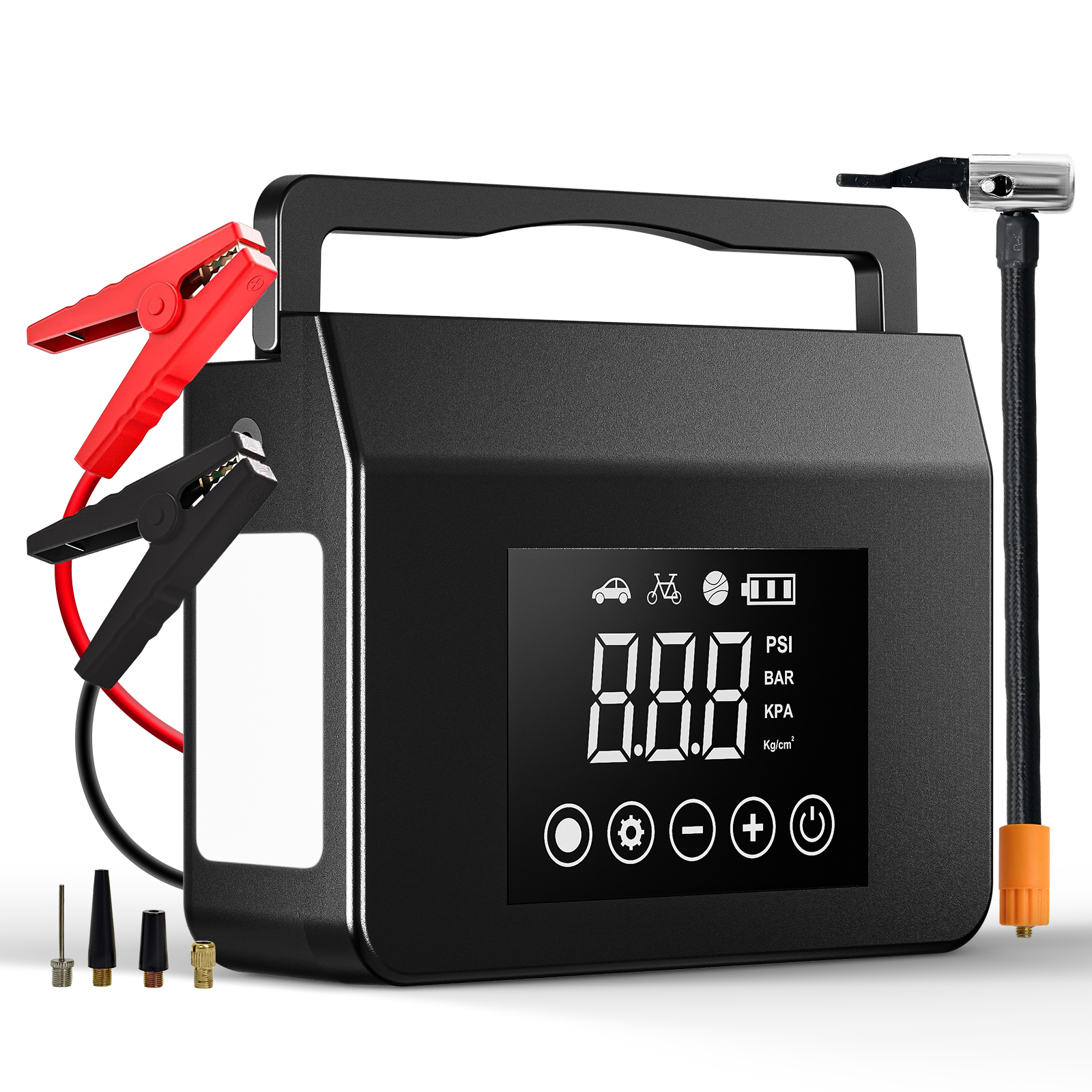 HIEHA Pressure Unit Display - PSI, BAR, KPA, and Kg/cm³