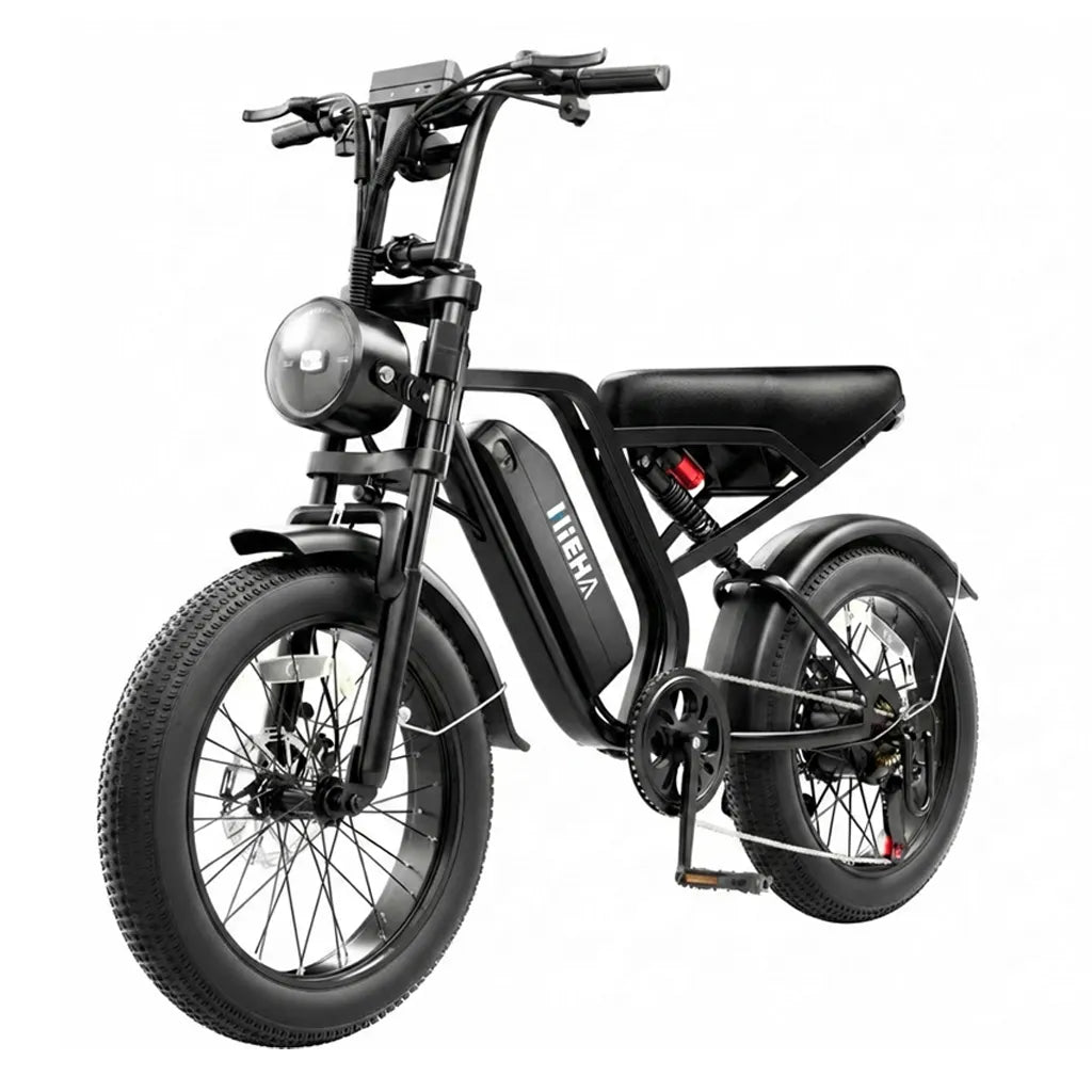HIEHA® 20" 1500W Moped-Style E-Bike | NEW SU8 2.0 with Display