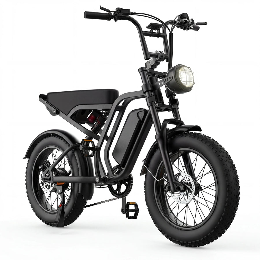 HIEHA® SU8 1.0 Moped-Style Electric Bike