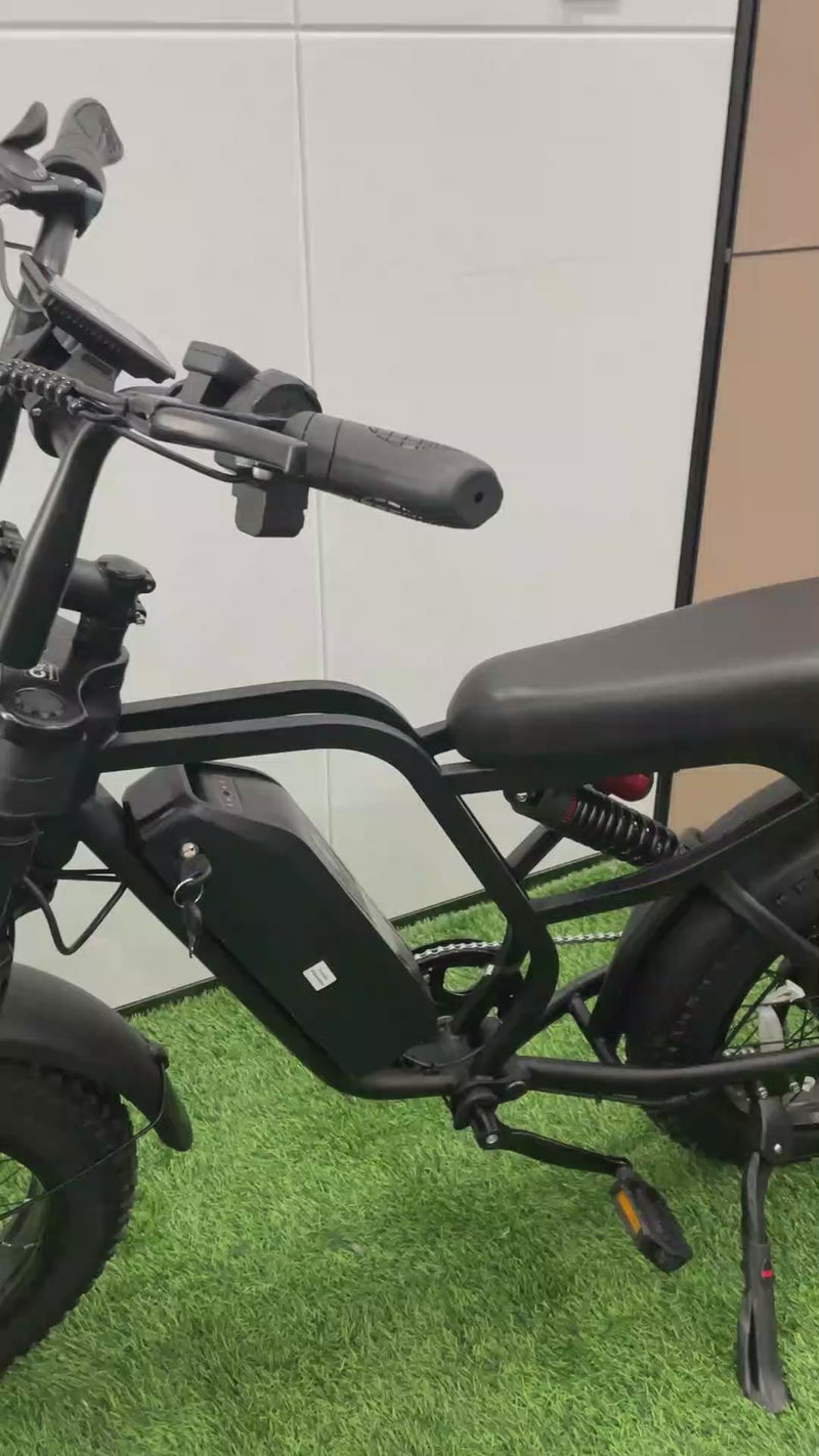 HIEHA SU8 1.0 electric bike assembly and setup video
