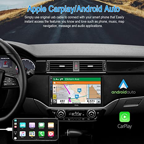 Hieha 2022 Newest Wireless Carplay Wireless Android Auto Double Din Car Stereo - Hieha